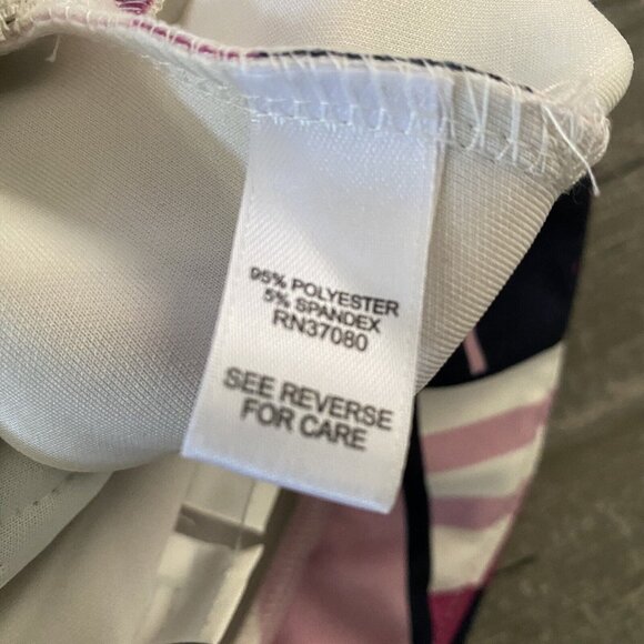 Cato Skirt Size Medium Elastic Waist Pull On Geometric Pencil Y2K Retro Chic New - Picture 6 of 8